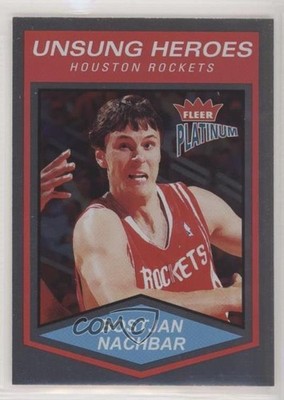 2003-04 Fleer Platinum Unsung Heroes Finish 95/100 Bostjan Nachbar #150 0c6