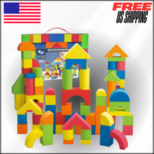 Foam Building Blocks EVA Soft Stacking Blocks, Baby Bath Foam Toy Set, 41 Pcs