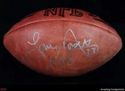 Tony Dorsett Signed Inscribed "HOF" Wilson Official NFL Football AUTO JSA COA