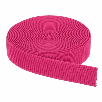 Elastic Bands for Sewing 1 Inch x 5 Yards Rose Red Knit Elastic Spool