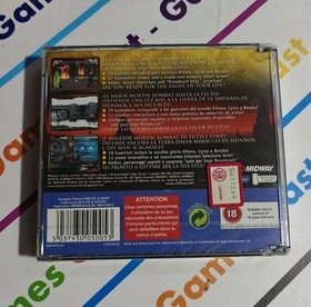 SEGA DREAMCAST MORTAL KOMBAT GOLD SEALED NEW ITALIAN EU