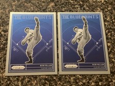 (2) 2023 Panini Prizm Bob Feller The Blueprints Insert #TB8 Cleveland