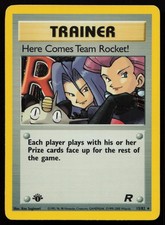 Here Comes Team Rocket! 15/82 1st Edition Holo Team Rocket Pokemon English NM on eBay