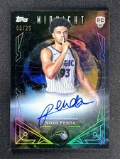 2025-26 Topps Midnight Noah Penda Moonrise Sun Signatures Auto RC Rookie /25