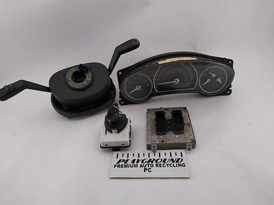 Saab 9-3 SEDAN Engine ECU Module Speedometer Cluster & Ignition 4 Cylinder 07-11