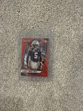 KEANDRE LAMBERT_SMITH 2025 Panini Prizm Draft Picks Football Red Wave RC
