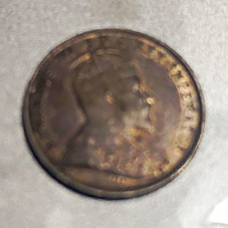 Canada 10C Ten Cents Coin - Crowned Portrait & Wreath Reverse