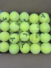 Wilson Dunlop Penn Assorted Lot of 40 Used Tennis Balls Practice Dog Toys Arts