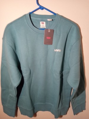 Levi's Pullover Sweatshirt Crewneck Size Small New With Tags Relaxed Fit