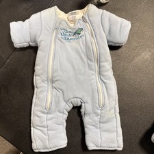 Baby Merlin  s Magic Sleepsuit Light Blue Size: Small 3-6 months 12-18 lbs