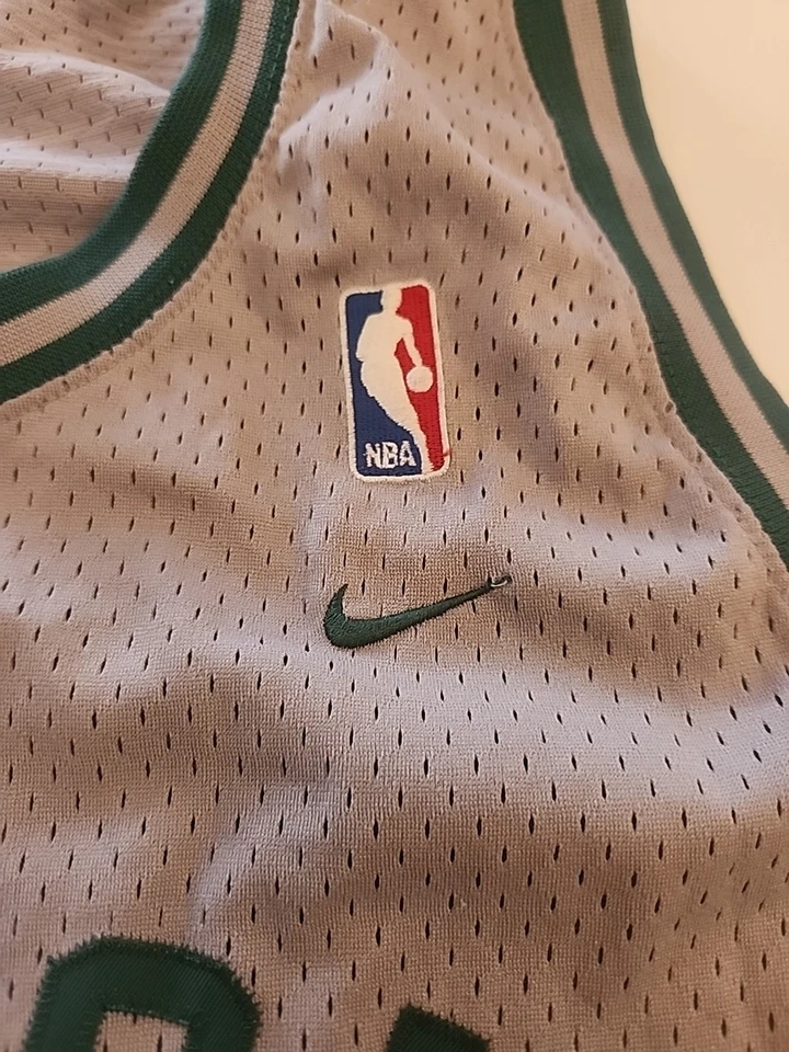 Camiseta Nike Team Sports Rewind 63 #34 Paul Pierce NBA Boston Celtics Gris 5XL Foto 4 de 4