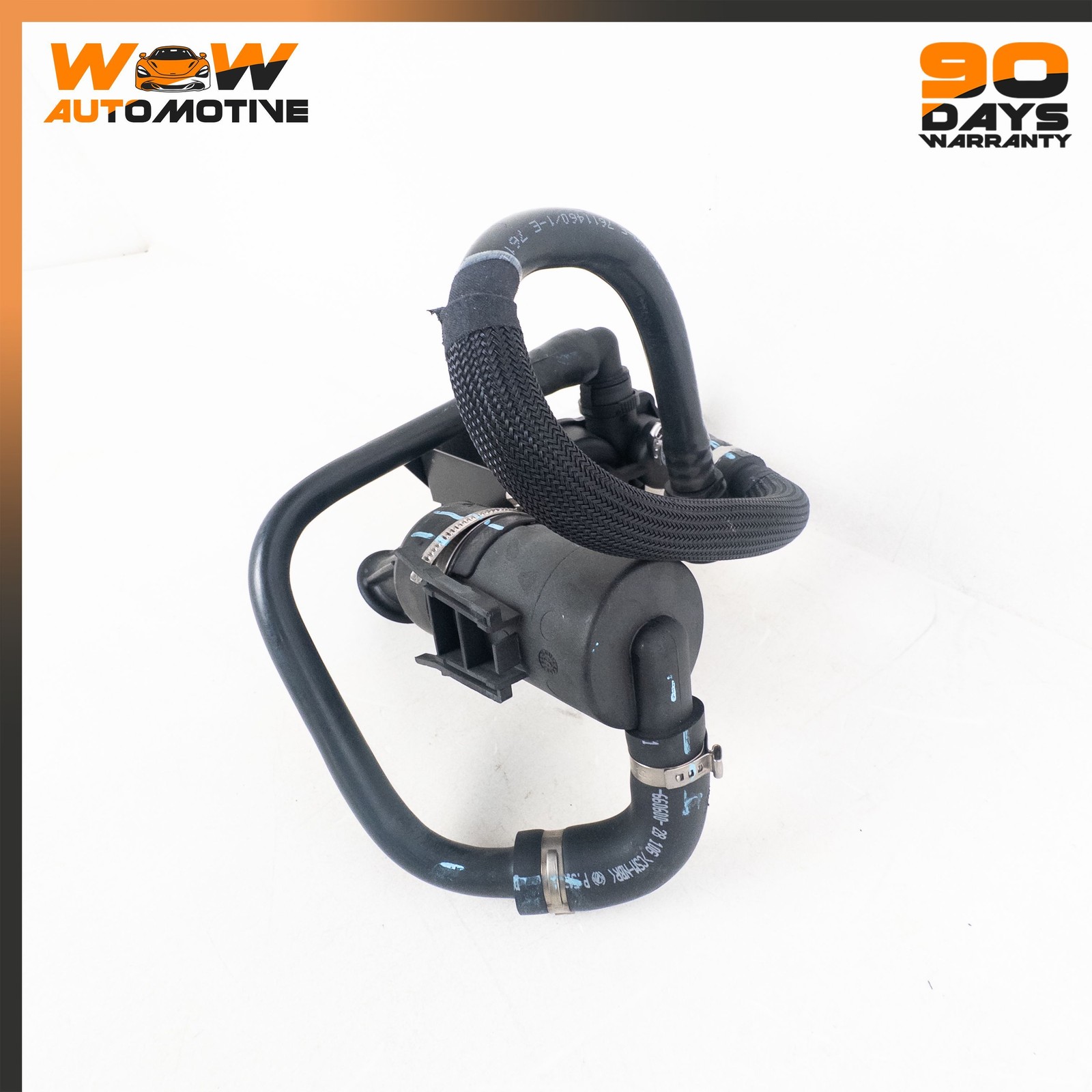 08-19 MASERATI GRANTURISMO FUEL TANK VAPOR EMISSION RESERVOIR VALVE ASSEMBLY OEM