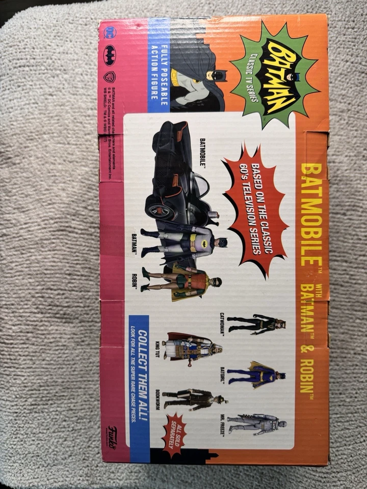 Batmobile With Batman And Robin Funko - Image 3 of 4