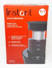 New Open Box Instant Cold Brewer Coffee Iced Tea Maker 4 Cup ~ 32 Ounce