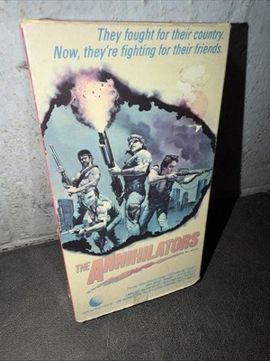 The Annihilators VHS Tape 1986 Christopher Stone