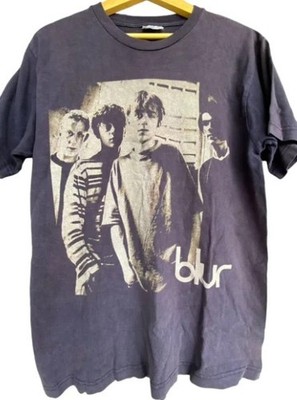 Blur rock band tour short sleeve balck color shirt men women