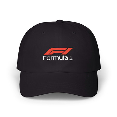 Formula 1 Unisex Embroidered Dad Cap Adjustable Casual Everyday Wear
