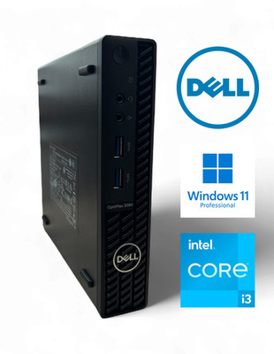 Windows 11 PC Business Büro Micro Intel i3 10th Gen. 16GB RAM 256GB NVMe Win 11