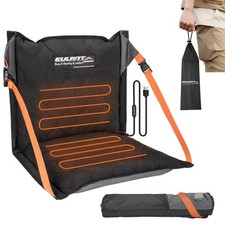 EULANT Inflatable Heated Stadium Seats for Bleachers with Back Support,Lightw...