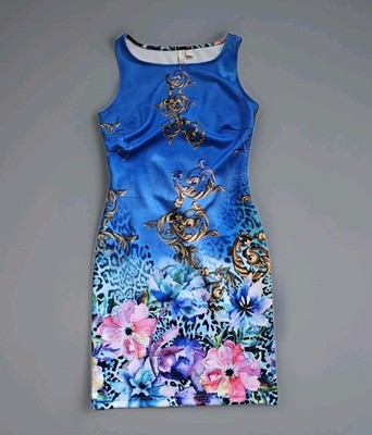 Bodyflirt Kleid Sommerkleid elegant gemustert 36/38 NEU