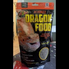 Zoo Med Juvenile Bearded Dragon Food New 10 oz. Bag