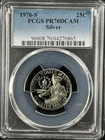 1976-S 25C Deep Cameo Silver Washington Quarter Dollar PCGS  PR70DCAM   64270865