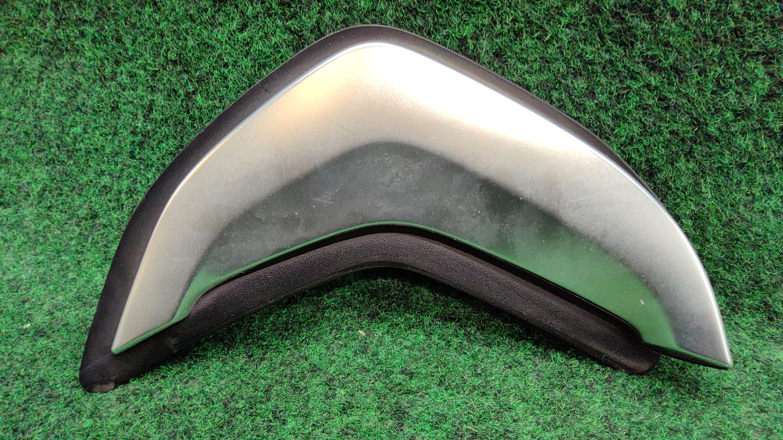 2018-2022 BMW 330i Left Quarter Glass Chrome Trim OEM 51437465155