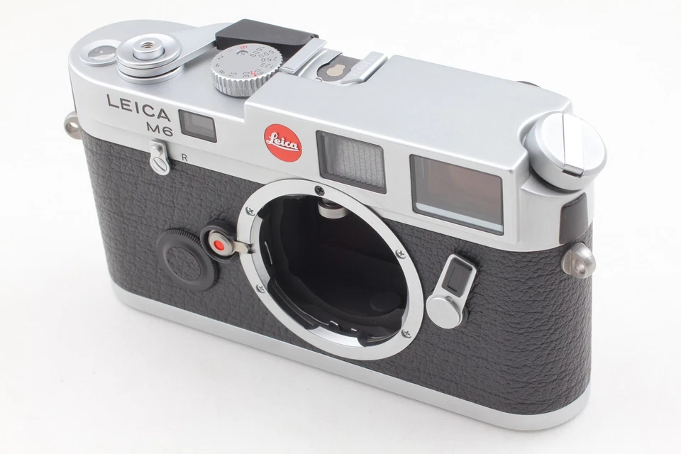[Excelente COMO NUEVA en caja] Cámara fotográfica Leica M6 0,72 no TTL plateada 35 mm de JAPÓN Foto 4 de 4