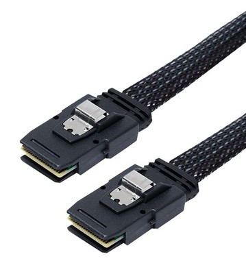 6FT Mini SAS Cable, SFF-8087 to SFF-8087, Straight, High-Speed Data Transfer