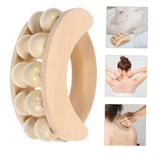Handmade Wood Massage Ball Roller Deep Tissue Portable for Athletes