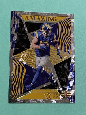 Cooper Kupp 2022 Panini Illusions Amazing Gold Jersey # 10/25 #A-11 NM