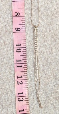 New Jules Smith Boho Chic Silver Crystal Festival Dangling Necklace