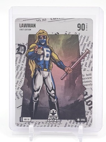 LAWMAN TREVOR LAW 2025 BO JACKSON BATTLE ARENA FIRST EDITION #HBF-50 STEEL Q3735