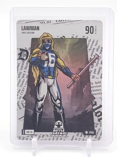 LAWMAN TREVOR LAW 2025 BO JACKSON BATTLE ARENA FIRST EDITION #HBF-50 STEEL Q3735
