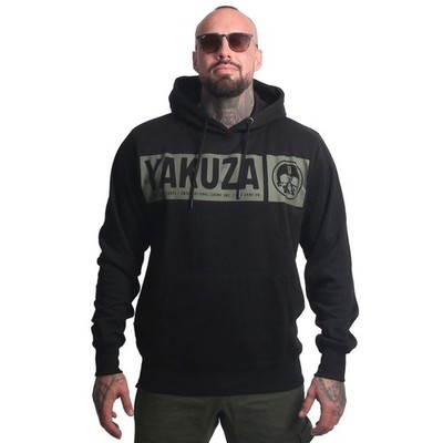 Yakuza Herren Bleak Basic Hoodie Kapuzenpullover