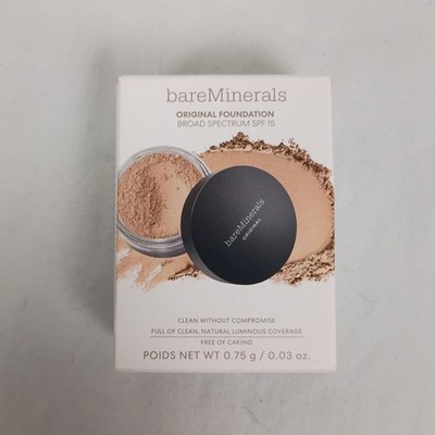 bareMinerals Original Foundation Broad Spectrum SPF 15 ''Medium Beige'' 2g Sealed 