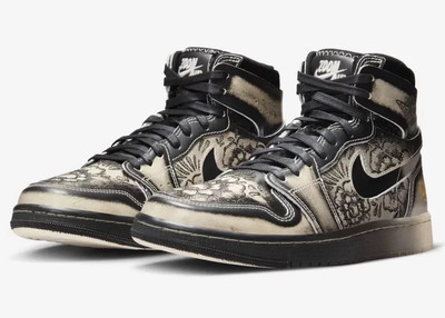 Nike Air Jordan 1 Zoom Día De Los Muertos FQ8155-010 Gr.36 