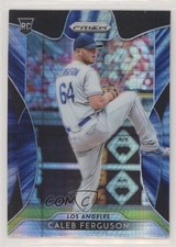 2019 Panini Prizm Tier II Blue Hyper Prizm Caleb Ferguson #128 1s8