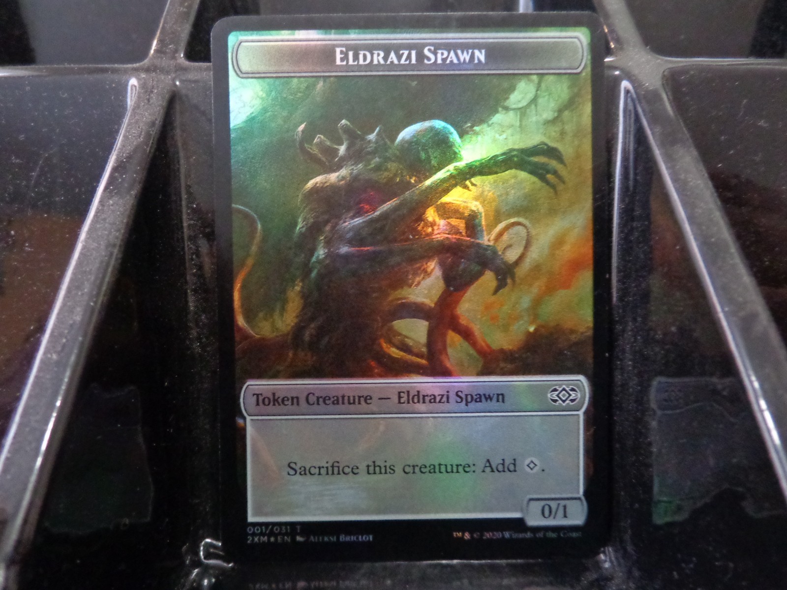 MTG Foil: Eldrazi Spawn/Germ Token