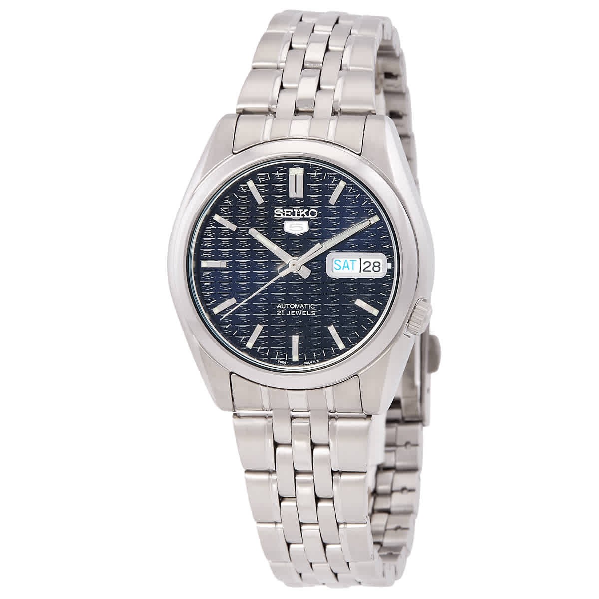 O*2様 【本日取り下げ予定】腕時計 セイコー SEIKO 5　SNK357K1 Seiko 5 Automatic Midnight Logo Dial Men's Watch SNK357