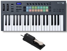 Novation FLkey 37 Key MIDI Music Production Keyboard Controller Sustain Pedal