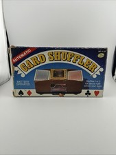 Ancien mélangeur de cartes automatique 1 ou 2 jeux complet avec plateau