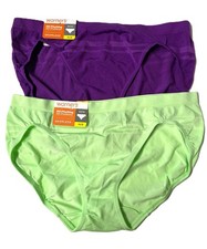 Lot/2 Warner's No Pinch No Problems Panties Size 6 Bikinis