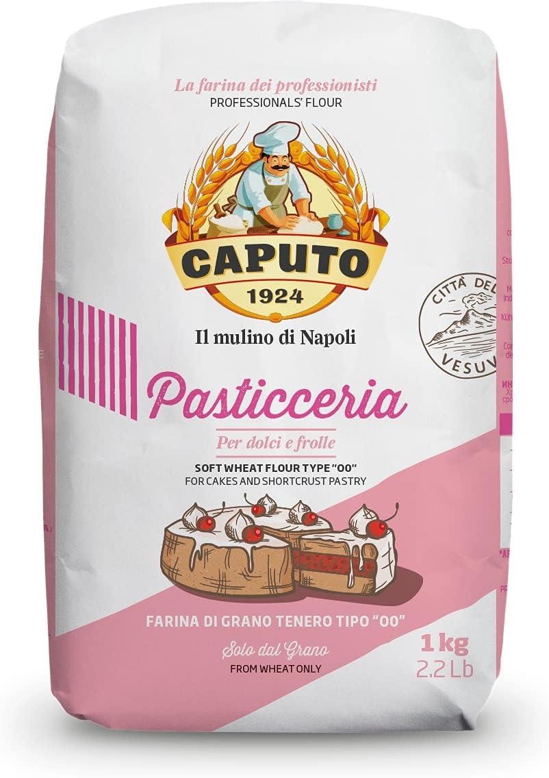 Caputo Pasticceria per Dolci Flour,  1kg - Italian Flour for Confectionary Cakes