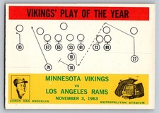 1964 Philadelphia Vikings Play of the Year - Norm Van Brocklin #112