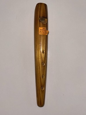Äkta Dalahemslöja  Wooden Recorder by Tillv G. A. Olsson Wind Instrument, Sweden