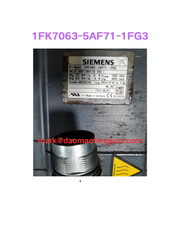 1FK7063-5AF71-1FG3 Second hand servo motor test OK, fast delivery, DHL/FEDEX/UPS