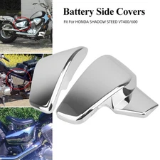 L&R Battery Side Fairing Covers For Honda Shadow VLX 600 VT600CD Deluxe 99-07