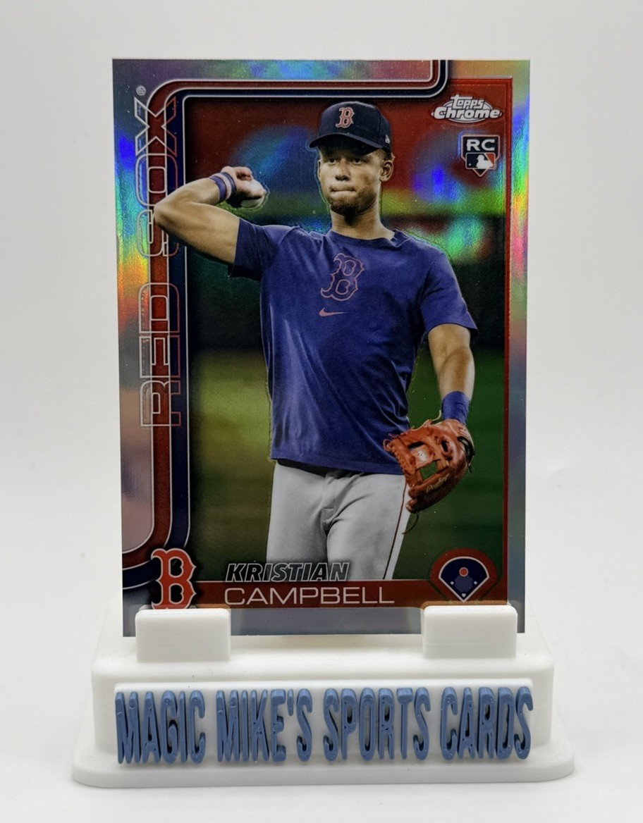 Kristian Campbell Rookie 2025 Topps Chrome Update #USC189 Image Variation RC SSP