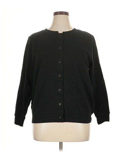 C&K Designs Women Black Cardigan XL